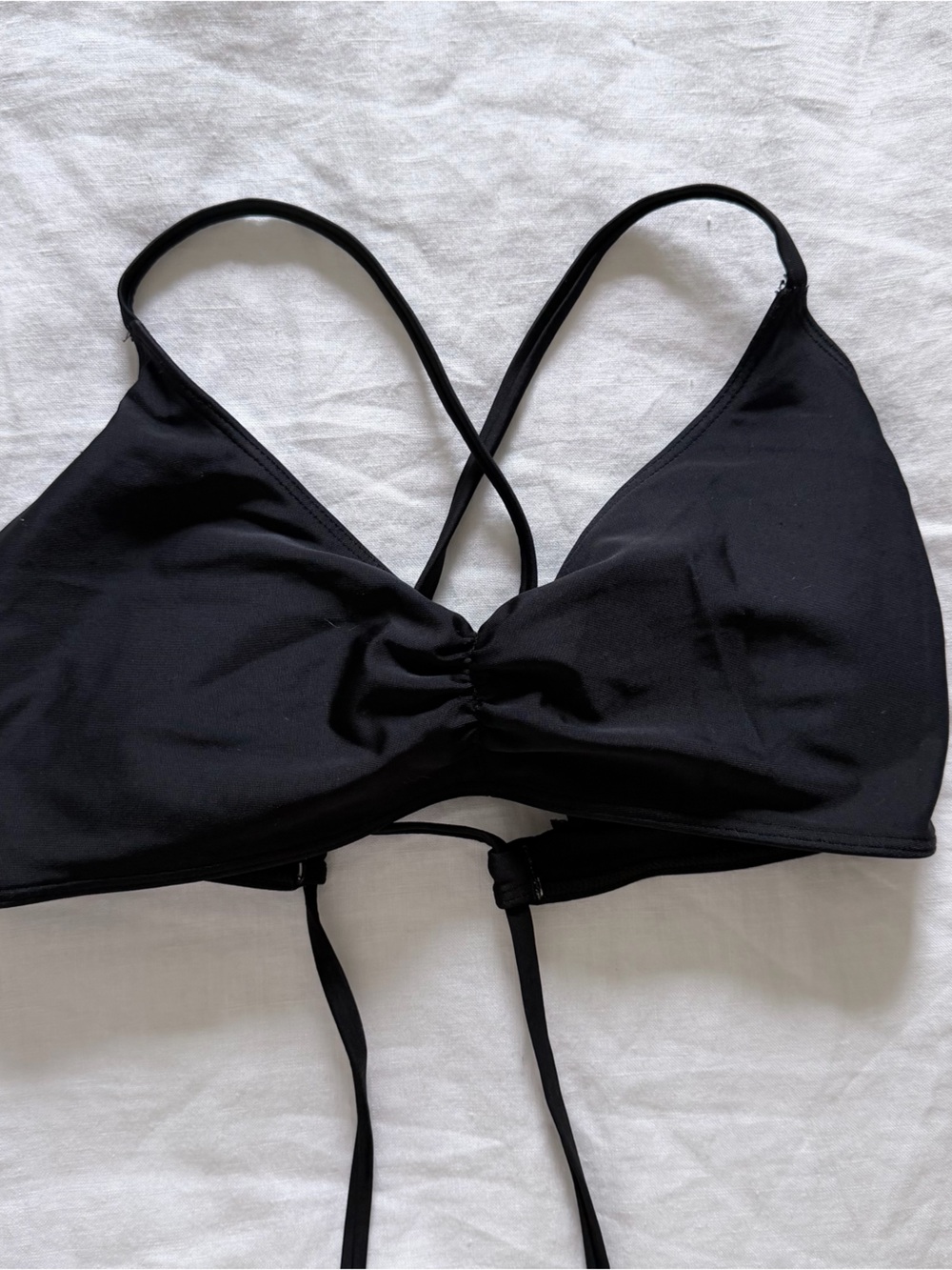 Aerie Black Swim Bikini Top